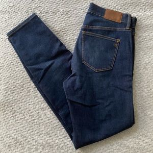 Madewell High Riser Skinny 9” Rise Jeans